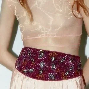 Zara | Accessories | Zara Women Beaded Sash Belt 752 37 611  display picture 1